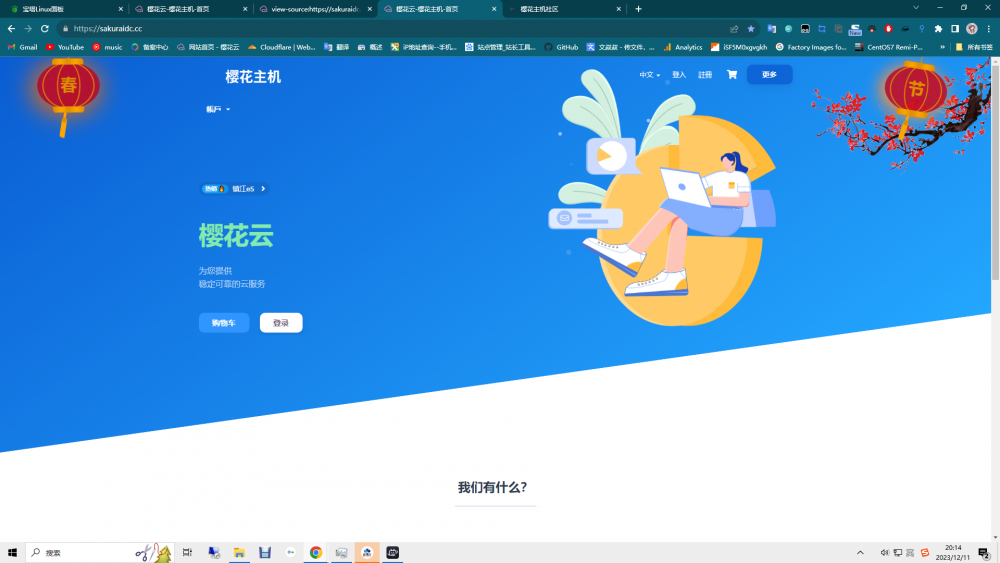 春节灯笼代码分享-技术教程分享论坛-服务器相关专区-樱花云社区-樱花主机社区